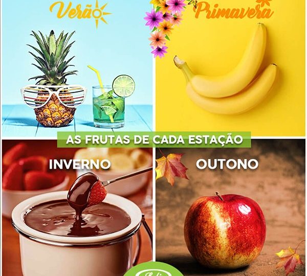 Frutas em cada estação: