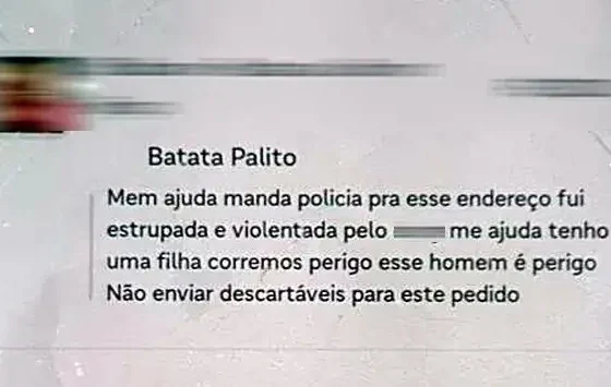 Como uma Vítima de Estupro Usou o iFood para Pedir Socorro