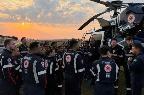 Curso Capacita Médicos e Enfermeiros Atendimento Aeromédico