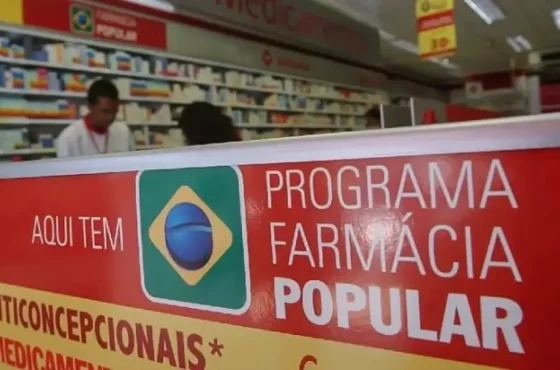 Farmácia Popular oferece 95% dos medicamentos gratuitamente.