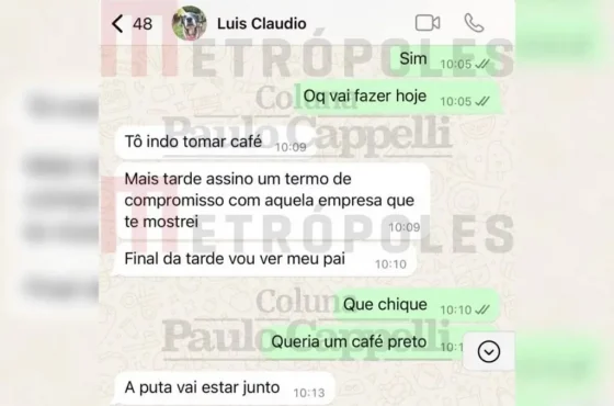 Filho de Lula xinga Janja em mensagem no WhatsApp