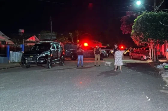 Homem morre em confronto com policiais de Maringá