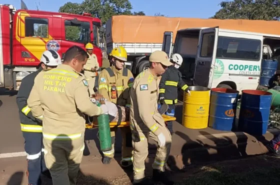 Mulher Resgatada de Acidente em Maringá: Operação de Sucesso