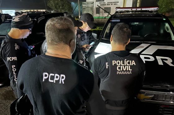 Operação da PCPR e PMPR Cumpre 25 Mandados de Prisão