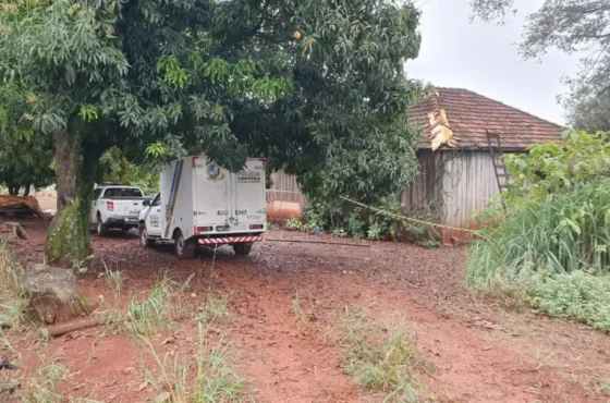 Polícia Civil de Jandaia do Sul identificando suspeito de latrocínio