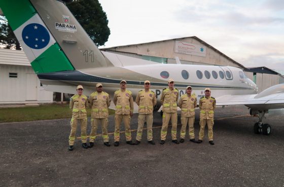 Bombeiros do Paraná Envia Nova Equipe para o Pantanal