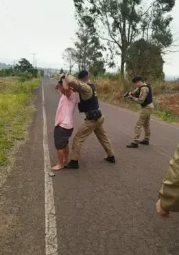 Homem é Preso Após Incendiar Mata em Cianorte Alegando